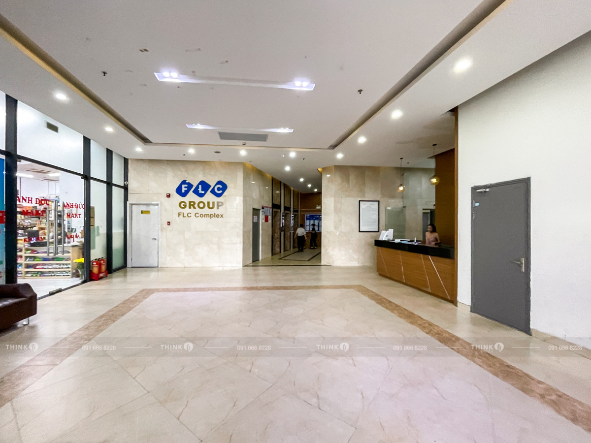 Sảnh toà nhà FLC Complex Phạm Hùng