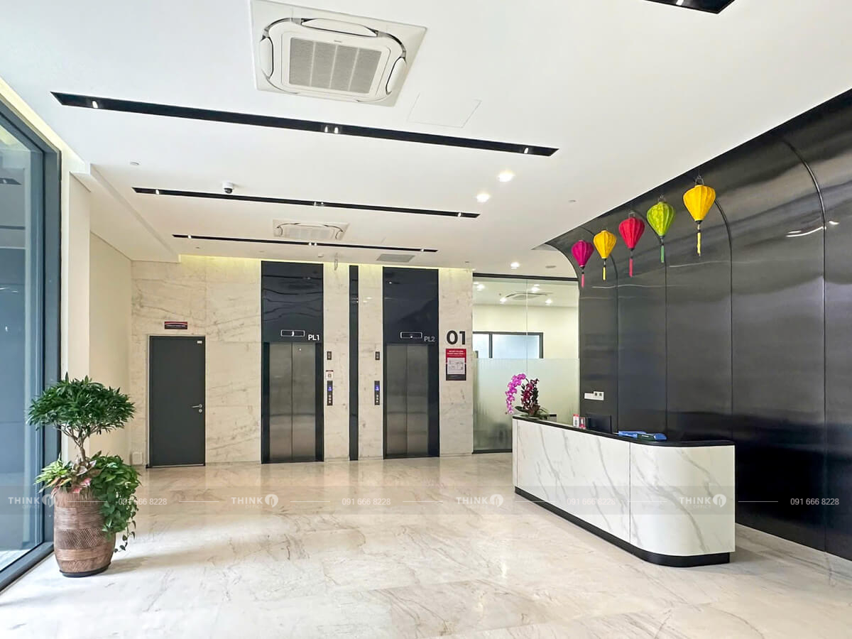 Sảnh toà nhà HEAC Building