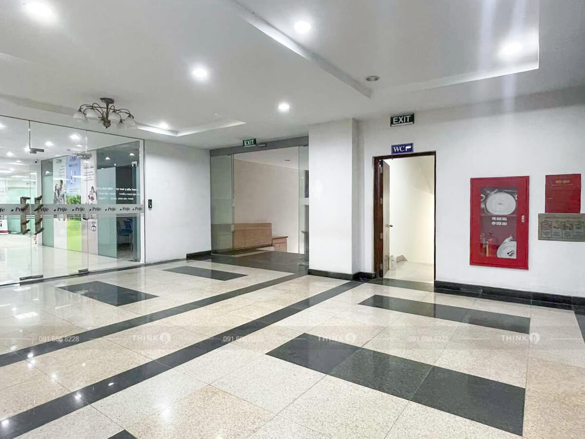 Sảnh toà nhà HEID Building Láng Hạ