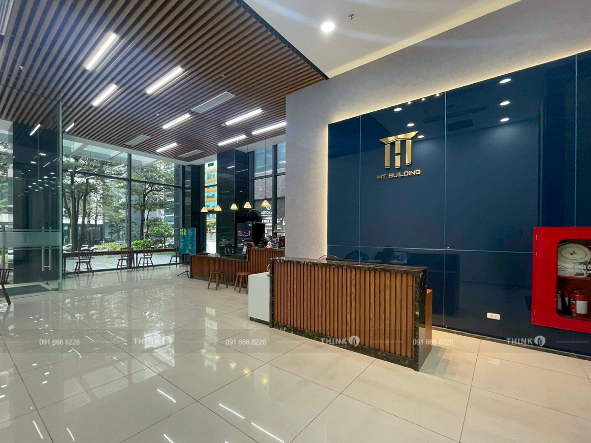 Sảnh toà nhà HT Building Duy Tân