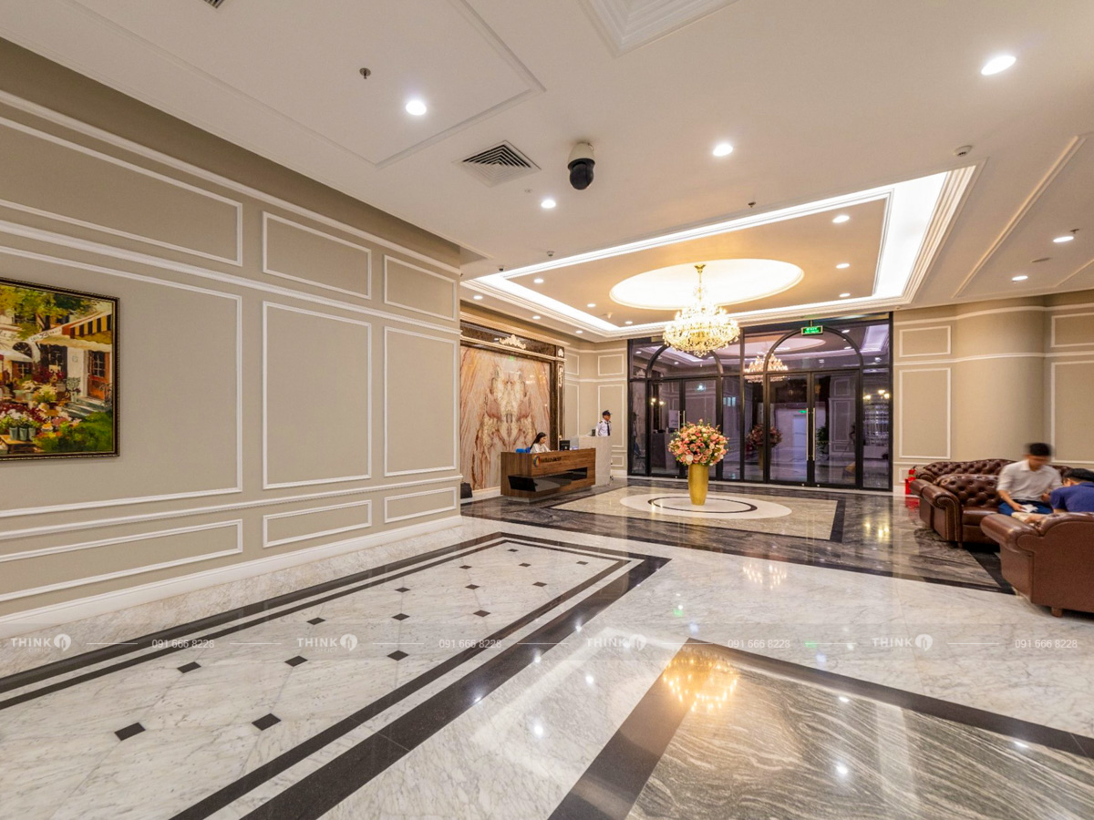 Sảnh toà nhà Hateco Laroma