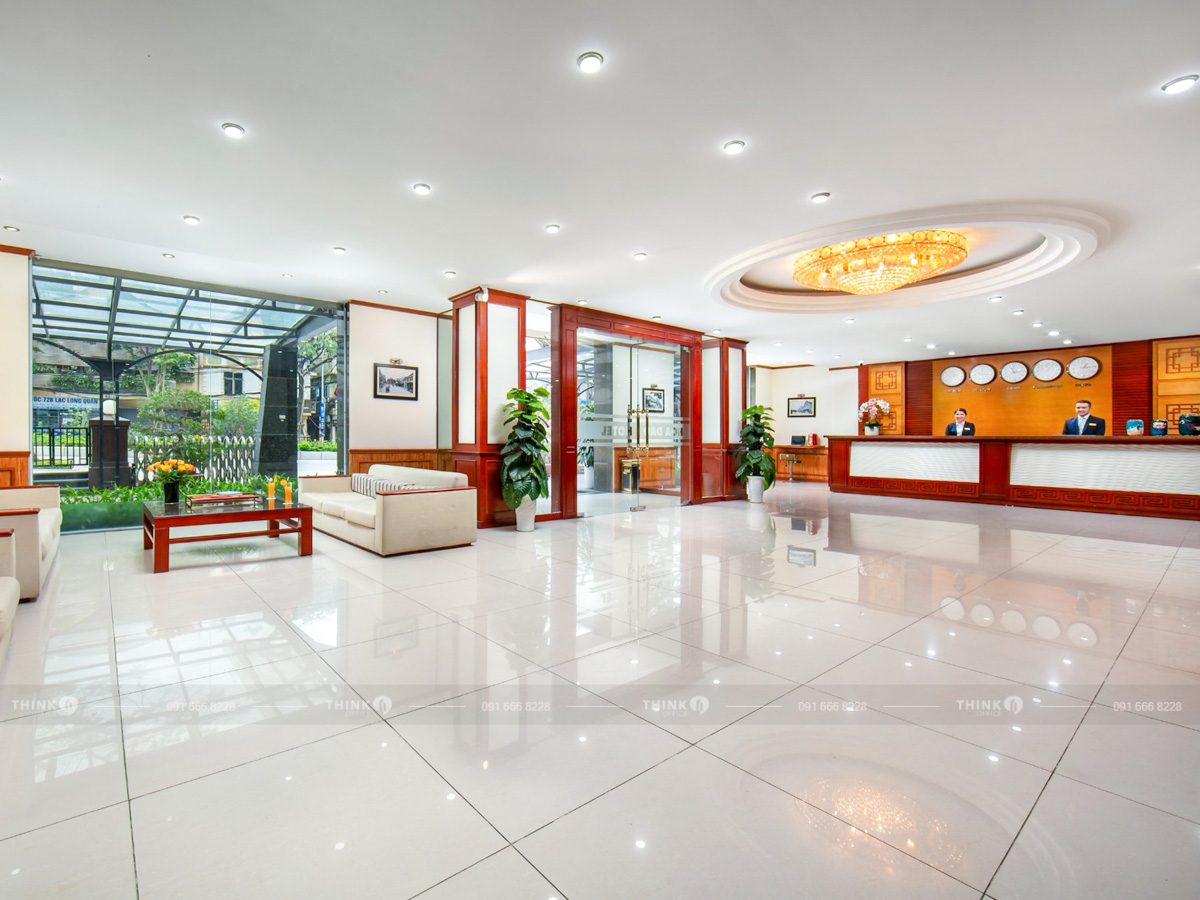 Sảnh toà nhà IDMC Tây Hồ Building