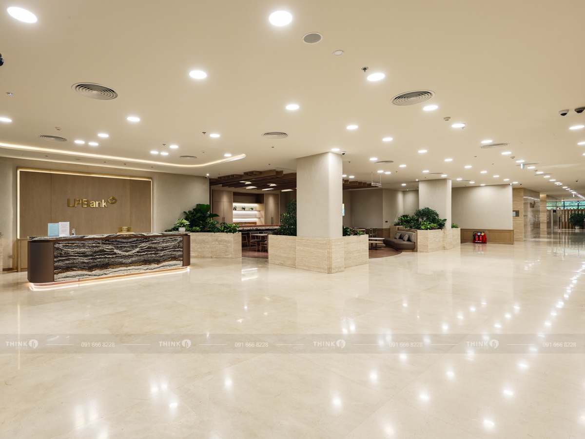 Sảnh toà nhà LPB Tower Trần Quang Khải