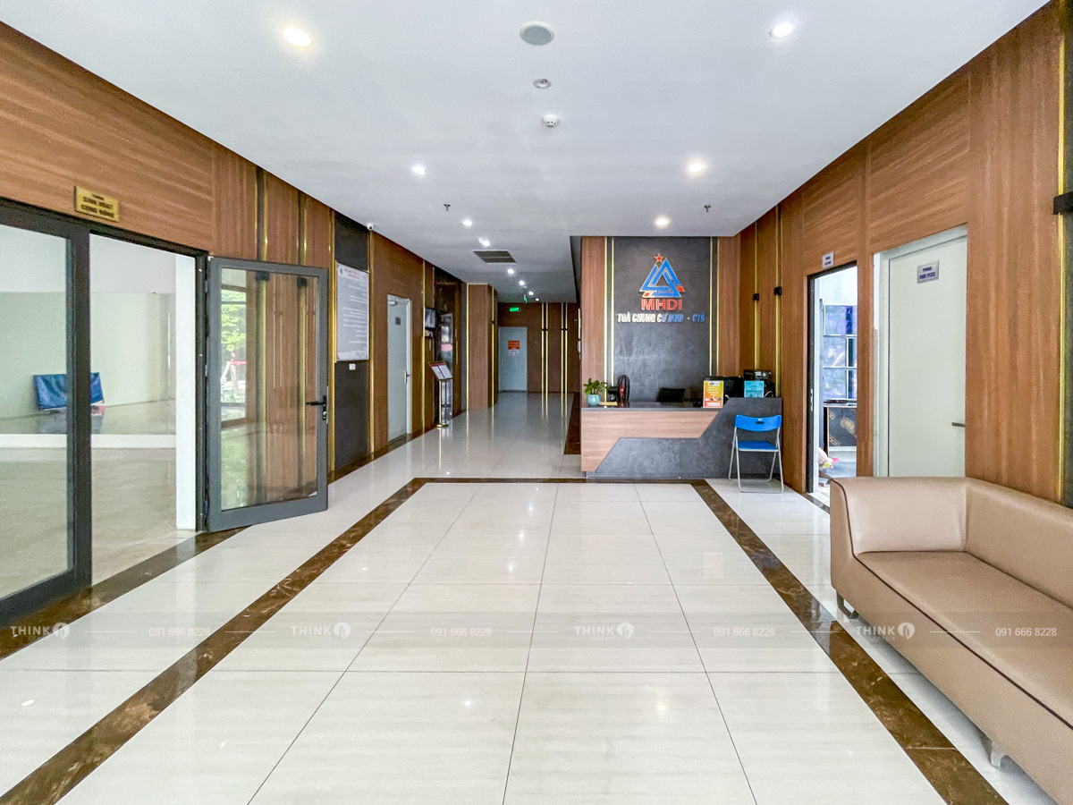 Sảnh toà nhà MHDI Lê Đức Thọ