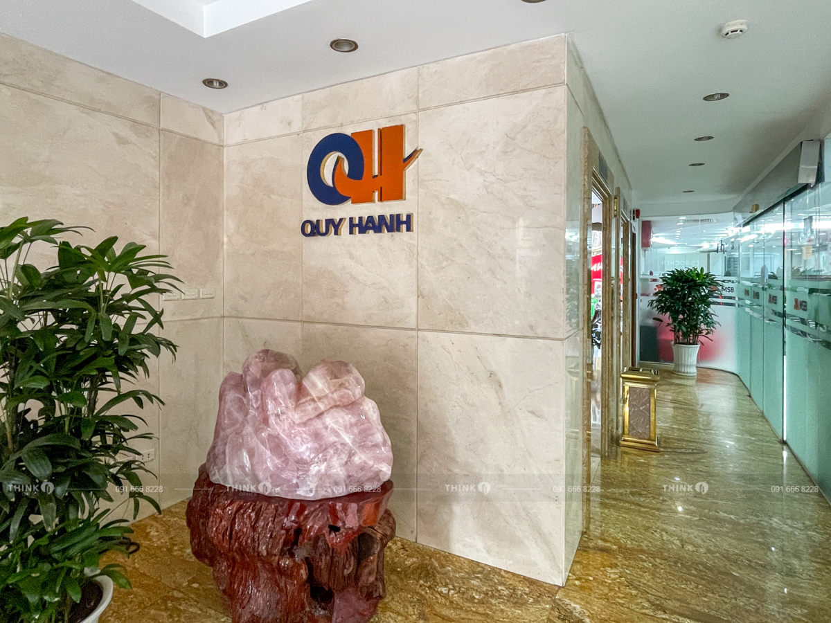 Sảnh toà nhà Quý Hạnh Building 165 Bà Triệu