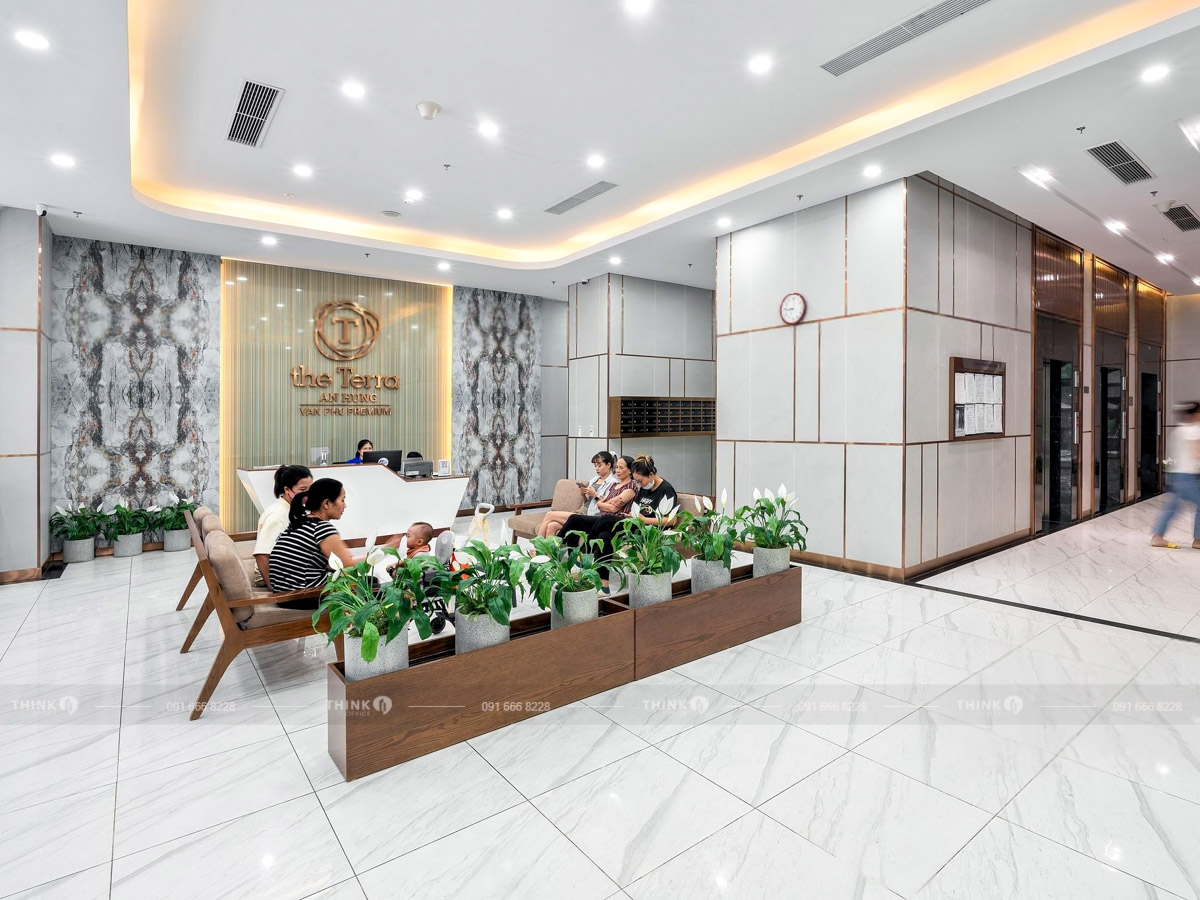 Sảnh toà nhà The Terra An Hưng