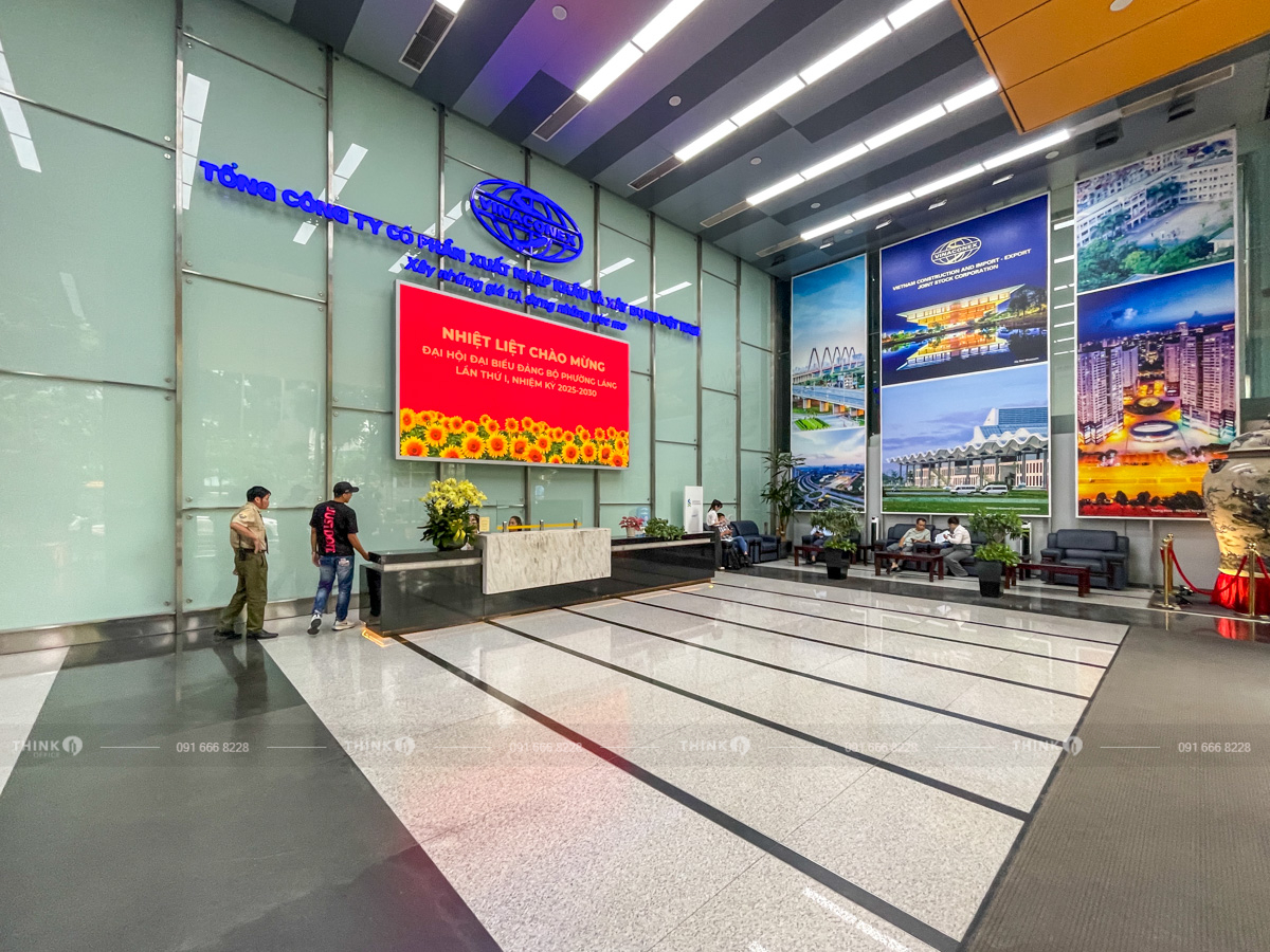 Sảnh toà nhà Vinaconex Tower Láng Hạ