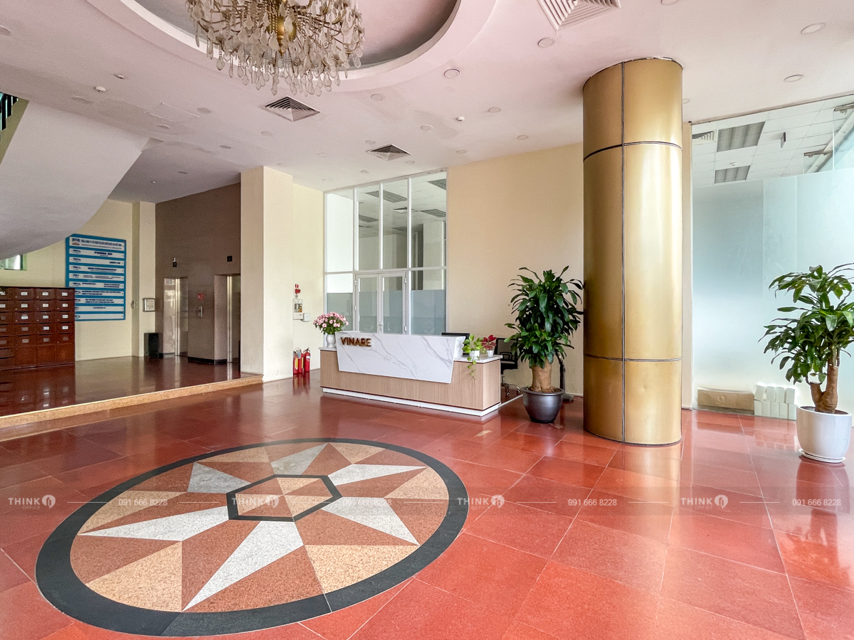 Sảnh toà nhà Vinare Building Lê Duẩn
