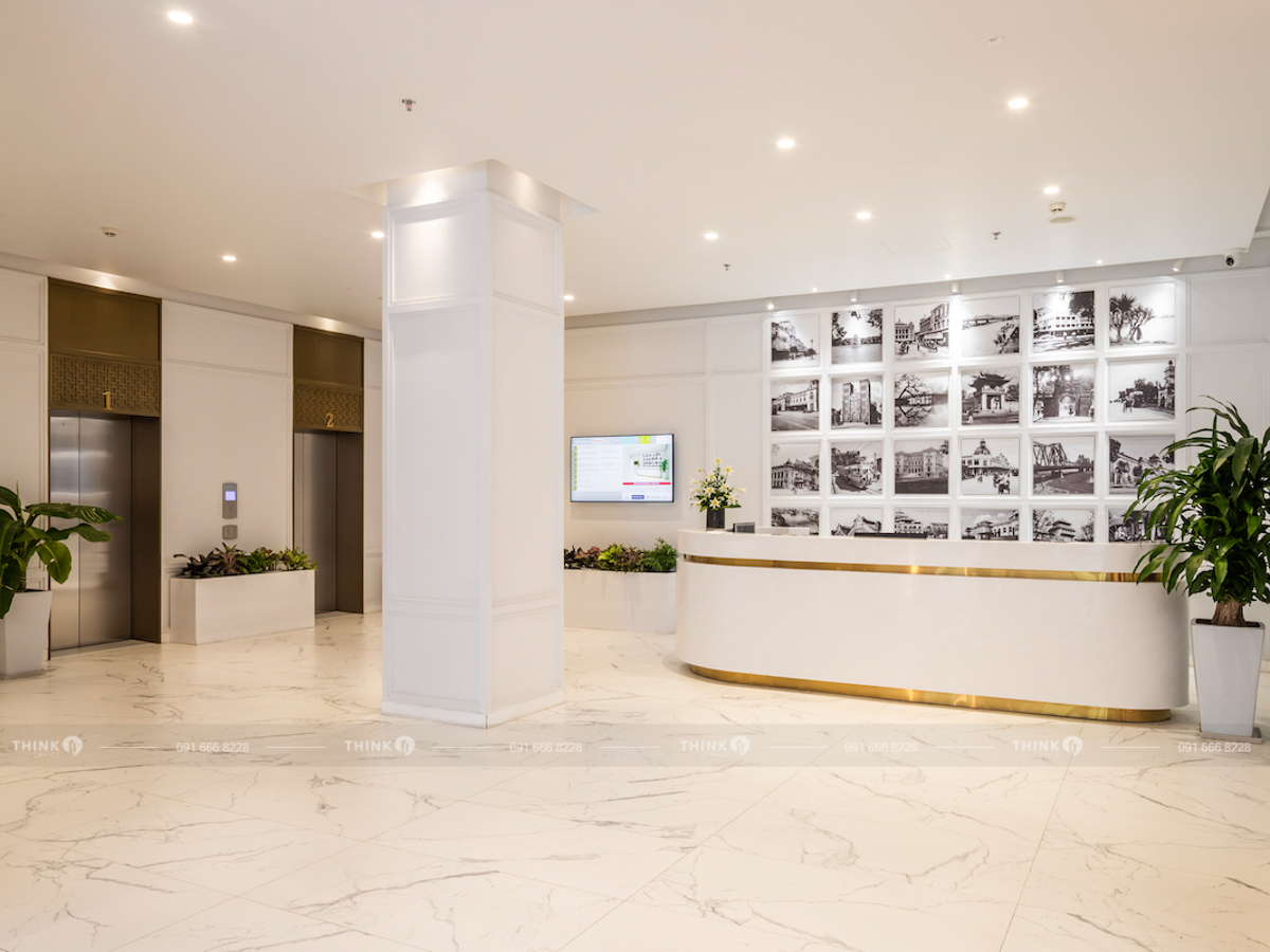 Sảnh văn phòng toà nhà International Center Ngô Quyền