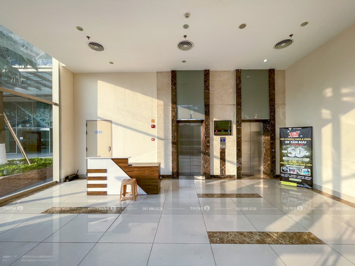 Sảnh văn phòng toà nhà Mandarin Garden 2