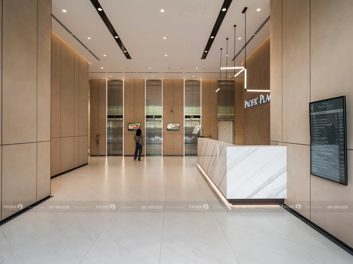 Sảnh văn phòng toà nhà Pacific Place