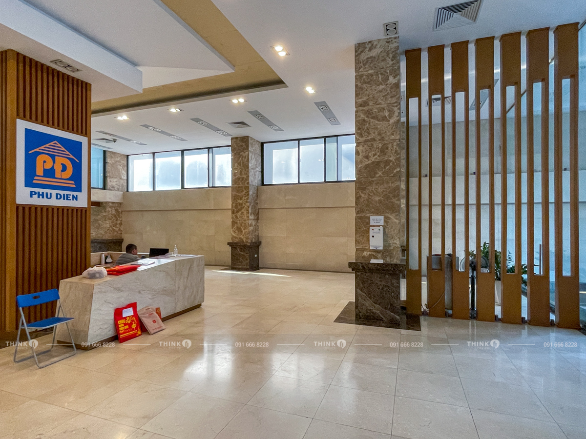 Sảnh văn phòng toà nhà Phú Điền Building