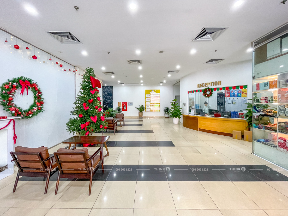 Sảnh văn phòng toà nhà Rainbow Văn Quán