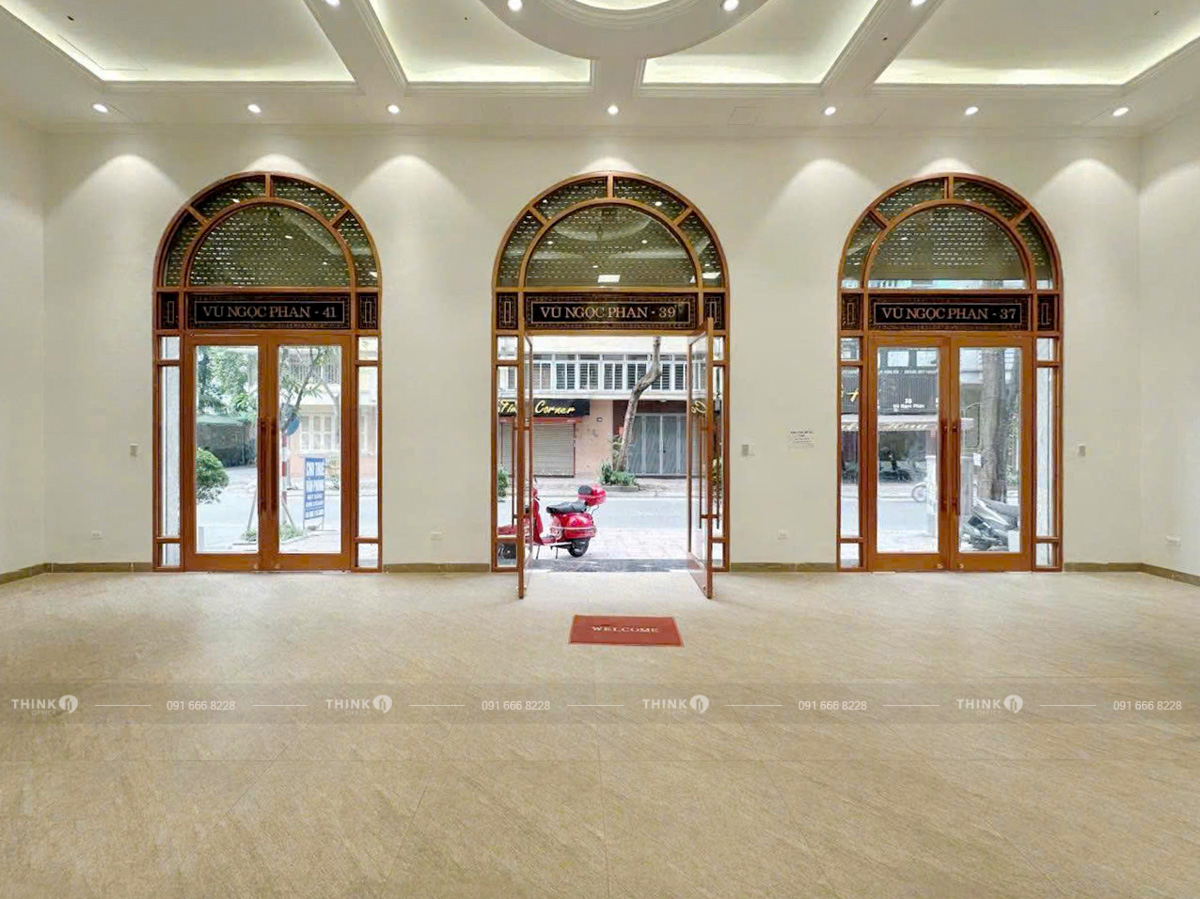Tầng 1 toà nhà Sky Building Vũ Ngọc Phan