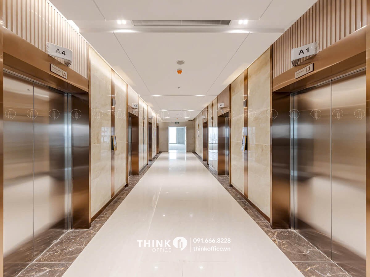 Thang máy văn phòng toà nhà BRG Diamond Park Plaza