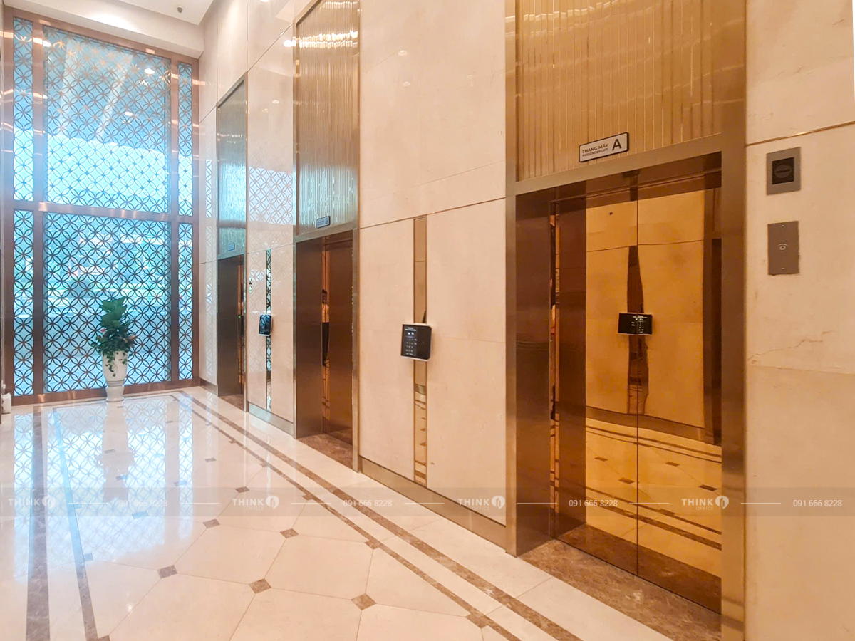 Thang máy văn phòng toà nhà BRG Tower Trần Quang Khải