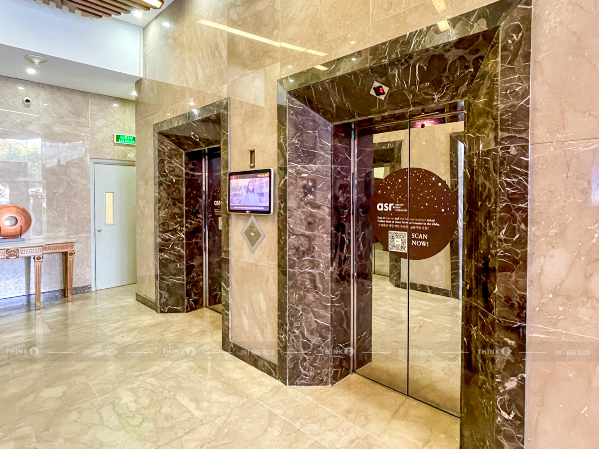 Thang máy văn phòng toà nhà Hanoi Tower