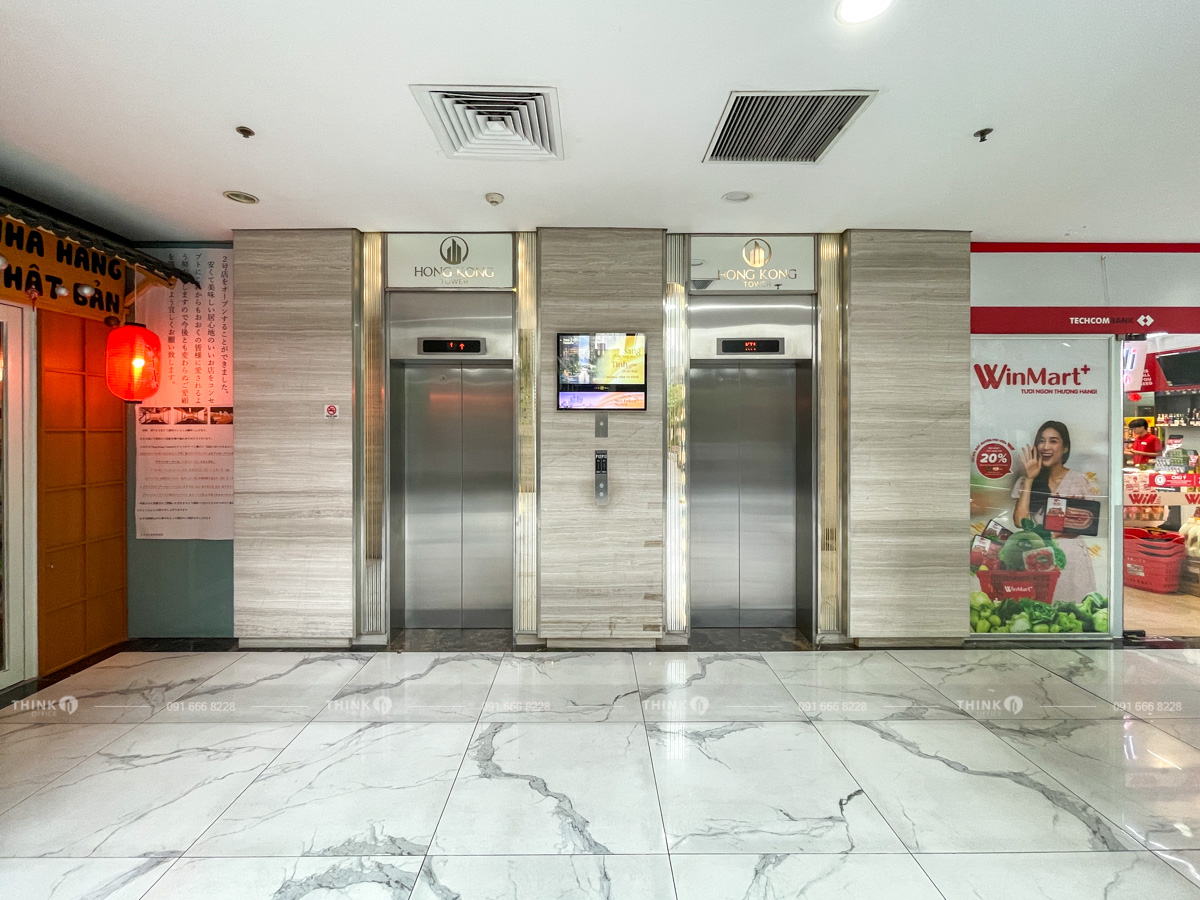 Thang máy văn phòng toà nhà Hongkong Tower