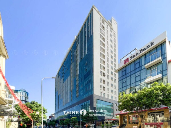 Toàn cảnh bên ngoài toà nhà Discovery Central 67 Trần Phú Ba Đình Hà Nội