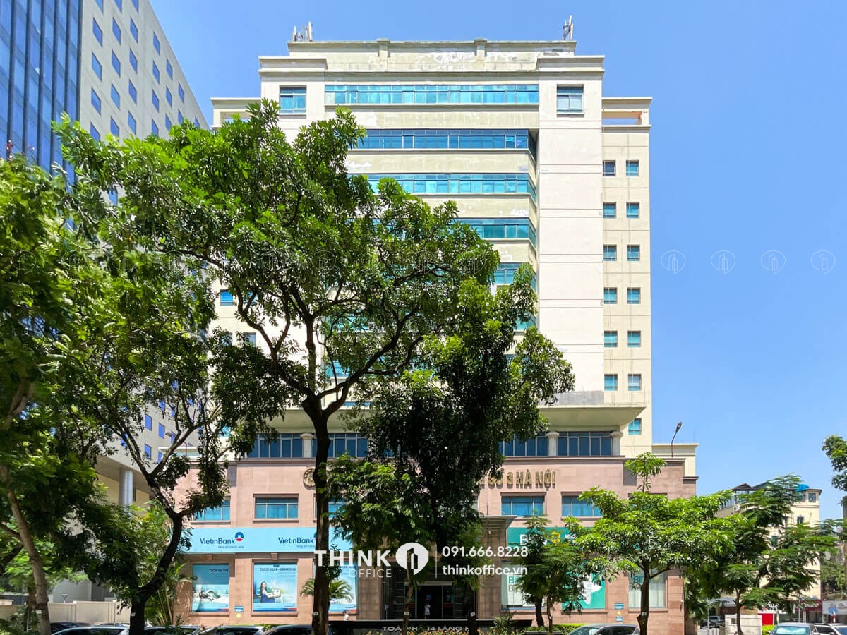 Toà nhà Hanco 3 Building 14 Láng Hạ mặt trước