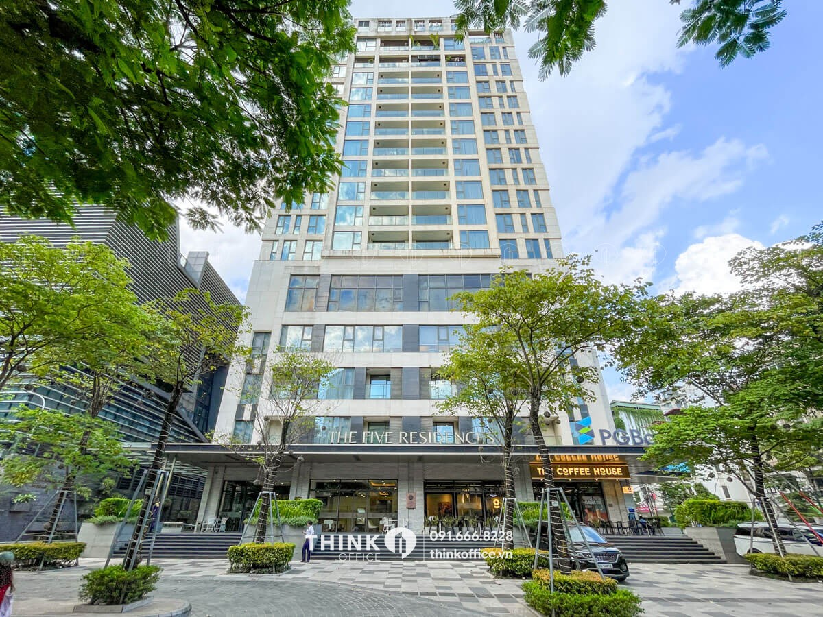 Văn phòng cho thuê The Five Residences Hanoi 345 Đội Cấn