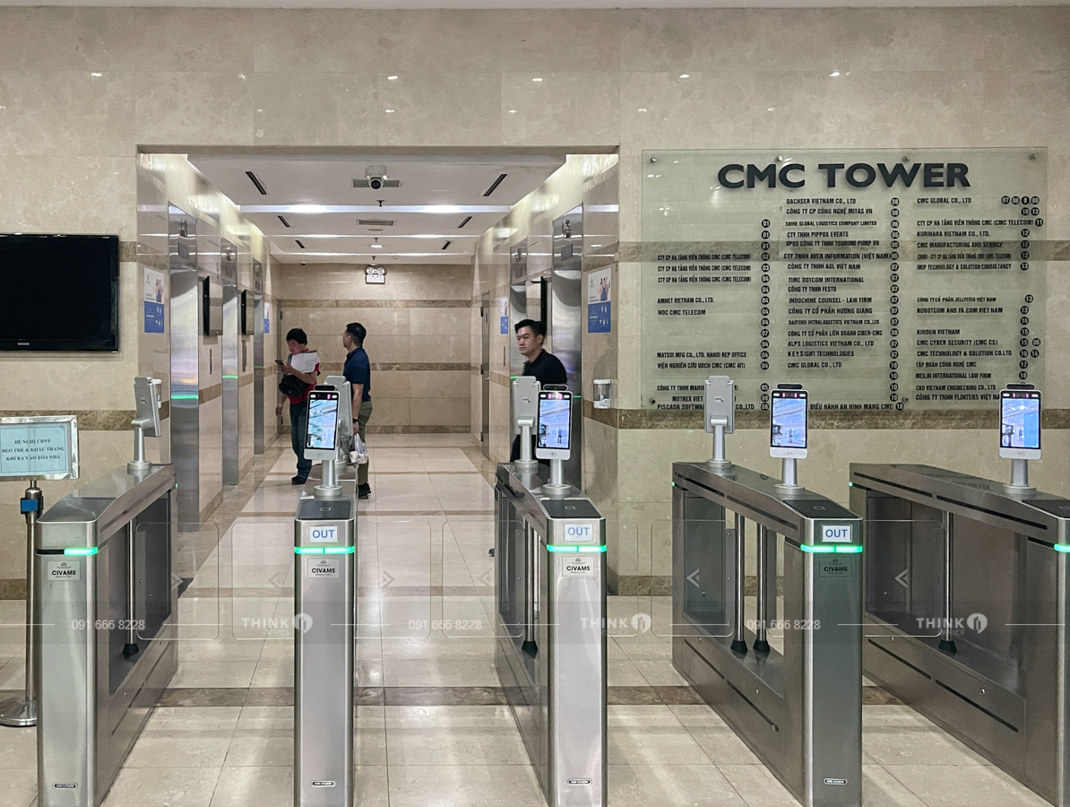 Trạm an ninh toà nhà CMC Tower