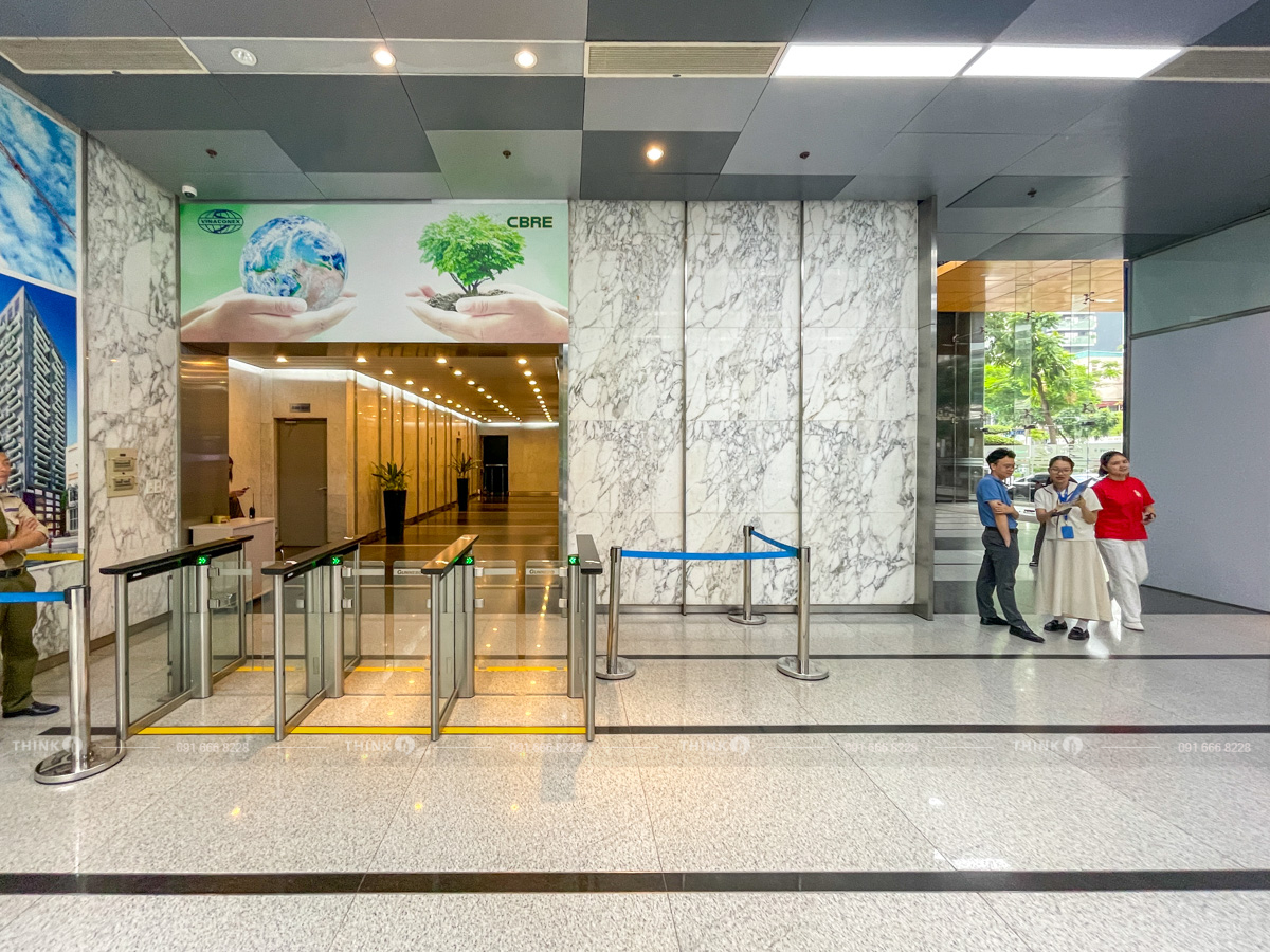 Trạm kiểm tra an ninh văn phòng toà nhà Vinaconex Tower Láng Hạ