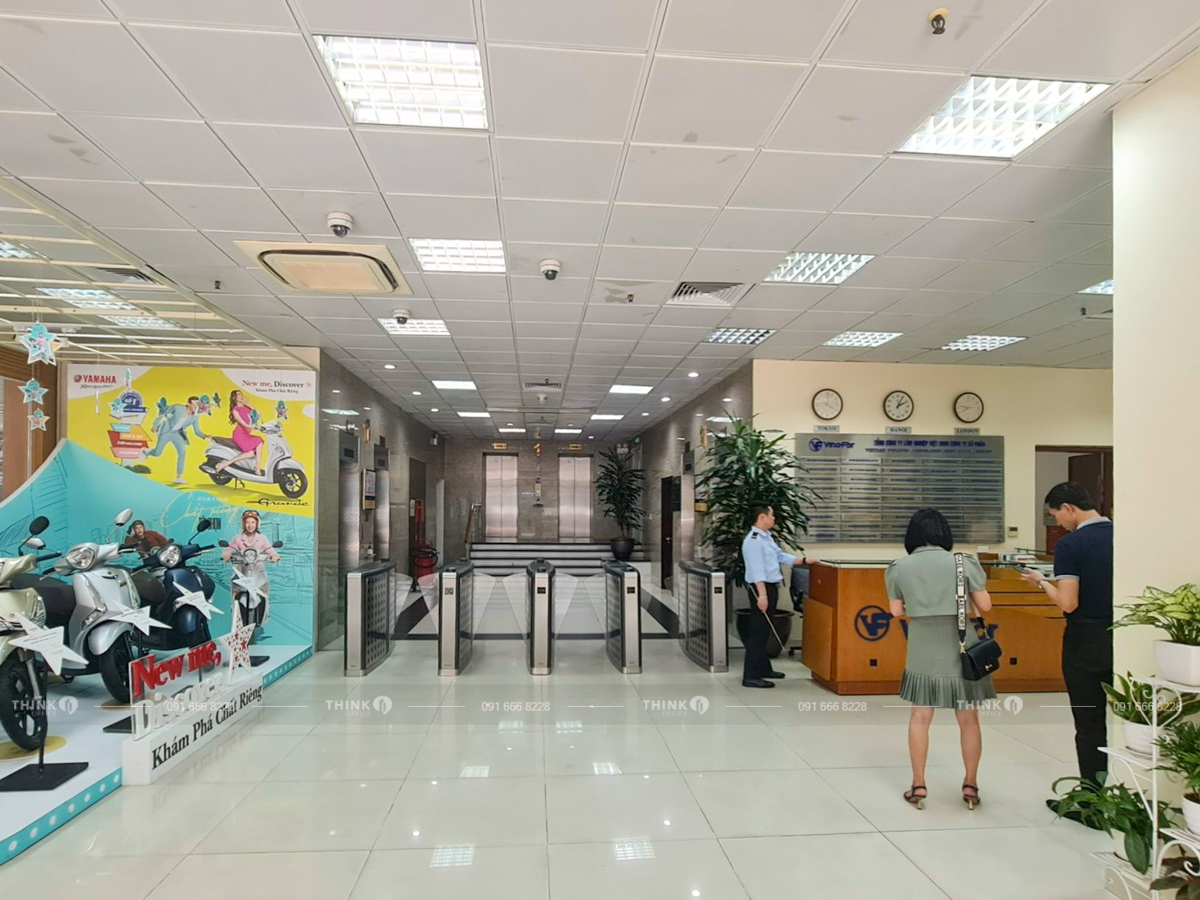 Trạm kiểm tra an ninh văn phòng toà nhà Vinafor Building Lò Đúc