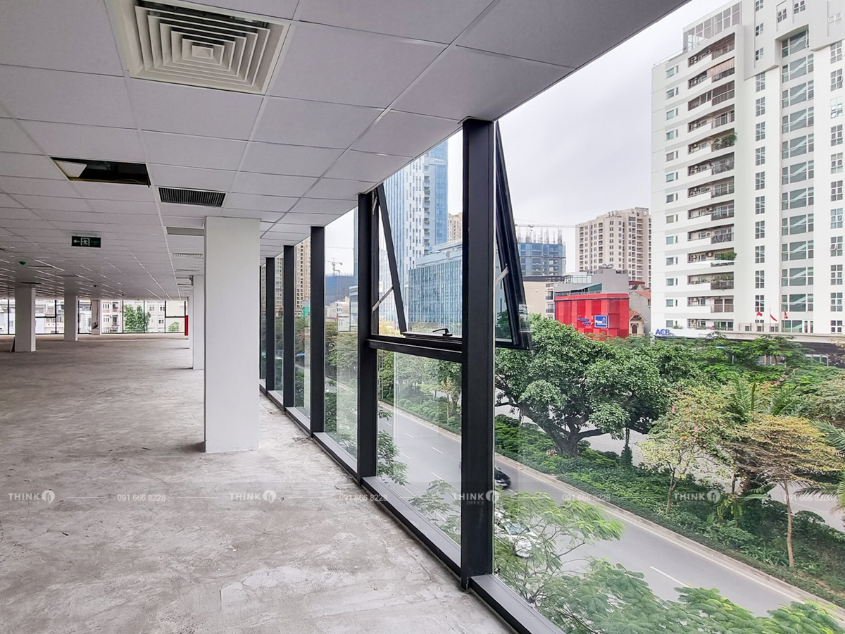 View văn phòng điển hình toà nhà Luxury Office Võ Chí Công