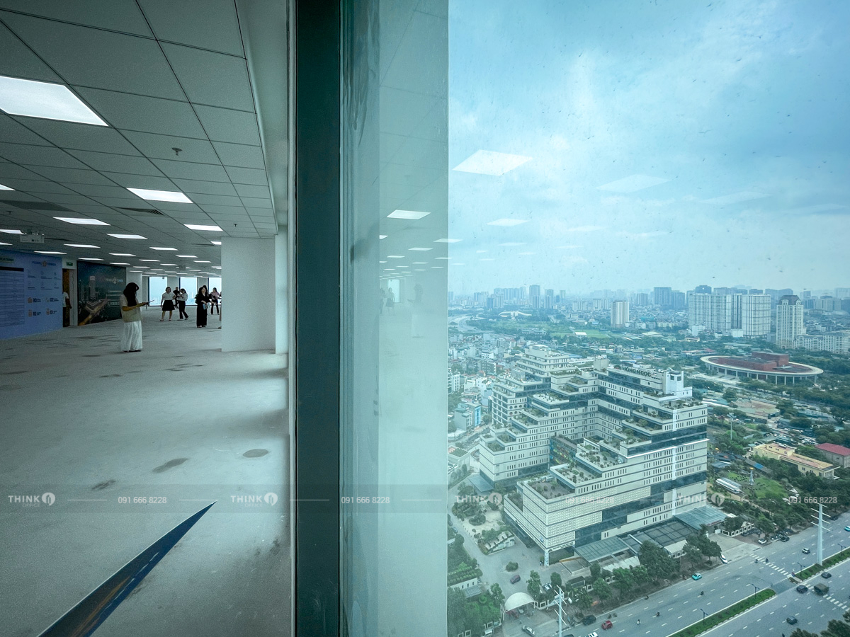 View văn phòng điển hình toà nhà Pearl Tower