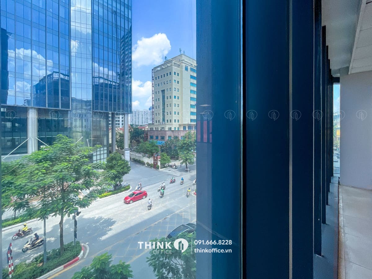 View văn phòng điển hình toà nhà SISC Tower