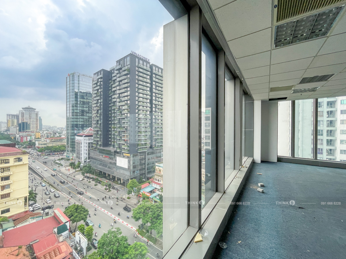 View văn phòng điển hình toà nhà Vinaconex Tower Láng Hạ