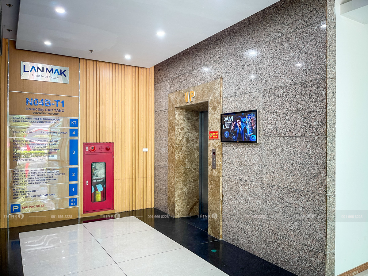 Thang máy văn phòng toà nhà N04B Ngoại Giao Đoàn