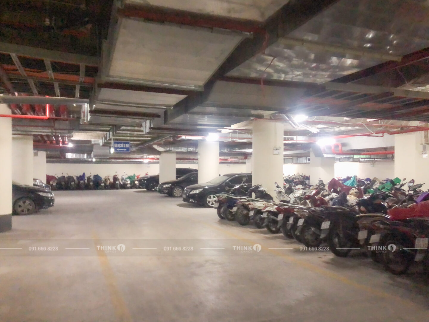 Hầm để xe toà nhà Liễu Giai Tower