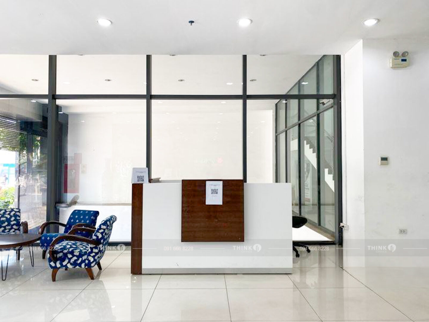Lễ tân toà nhà 5 Điện Biên Phủ