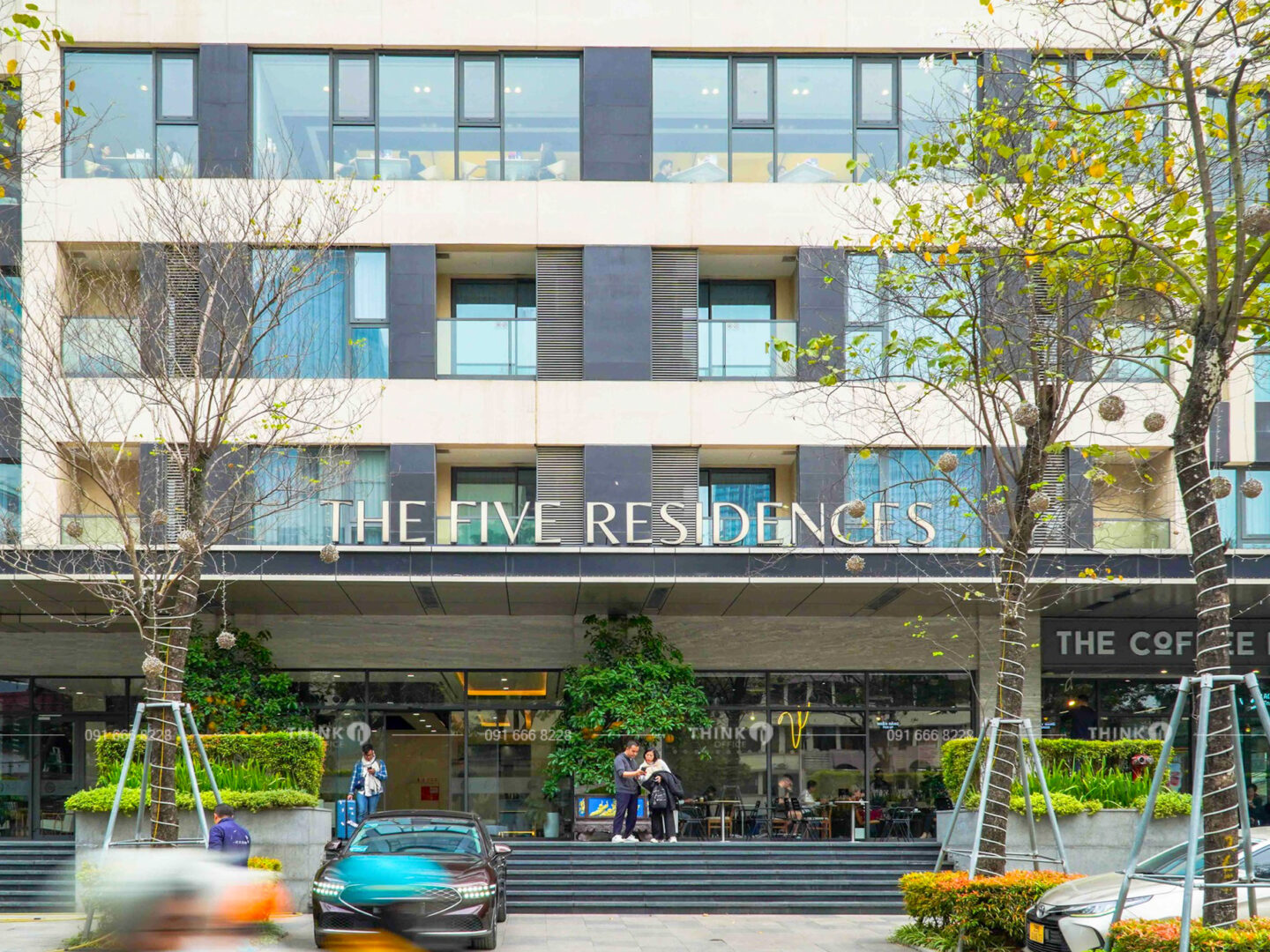 Mặt trước toà nhà The Five Residence Hanoi