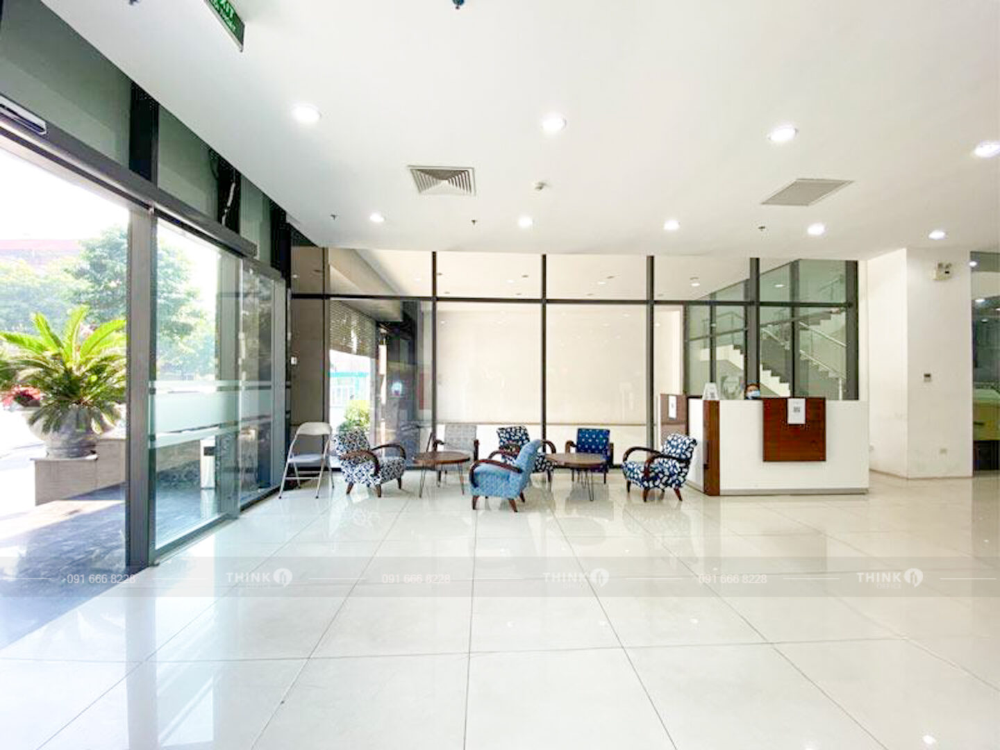 Sảnh toà nhà 5 Điện Biên Phủ