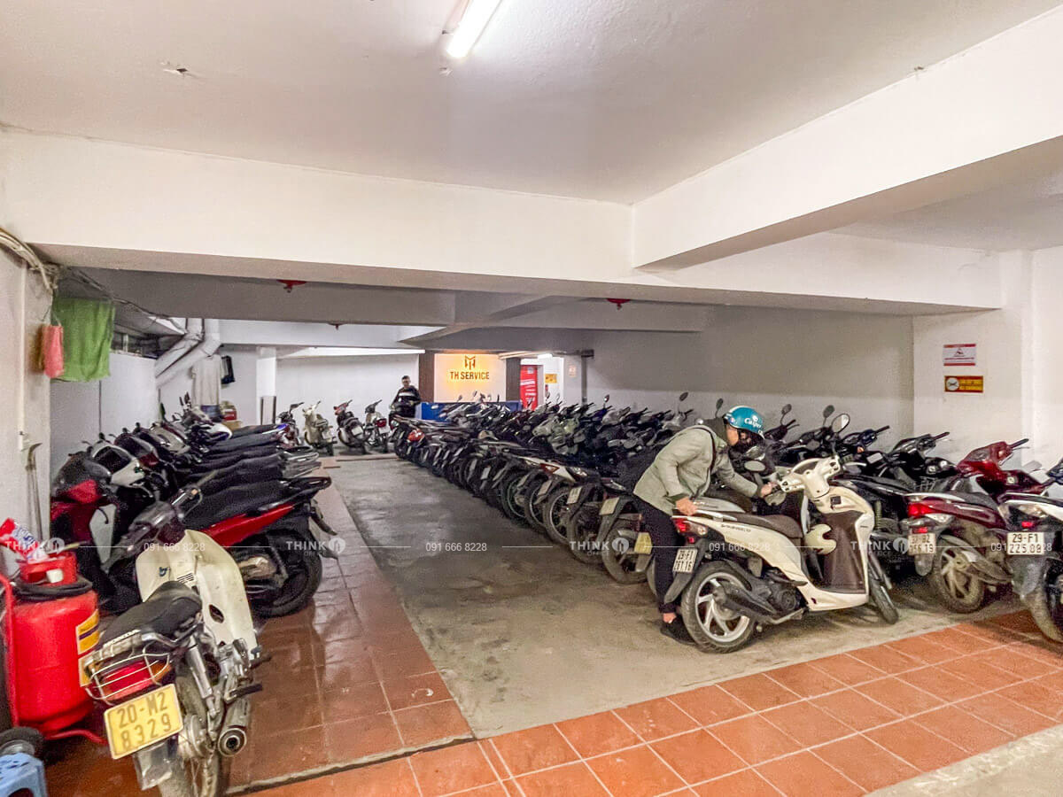 Hầm để xe toà nhà 3-3 Duy Tân