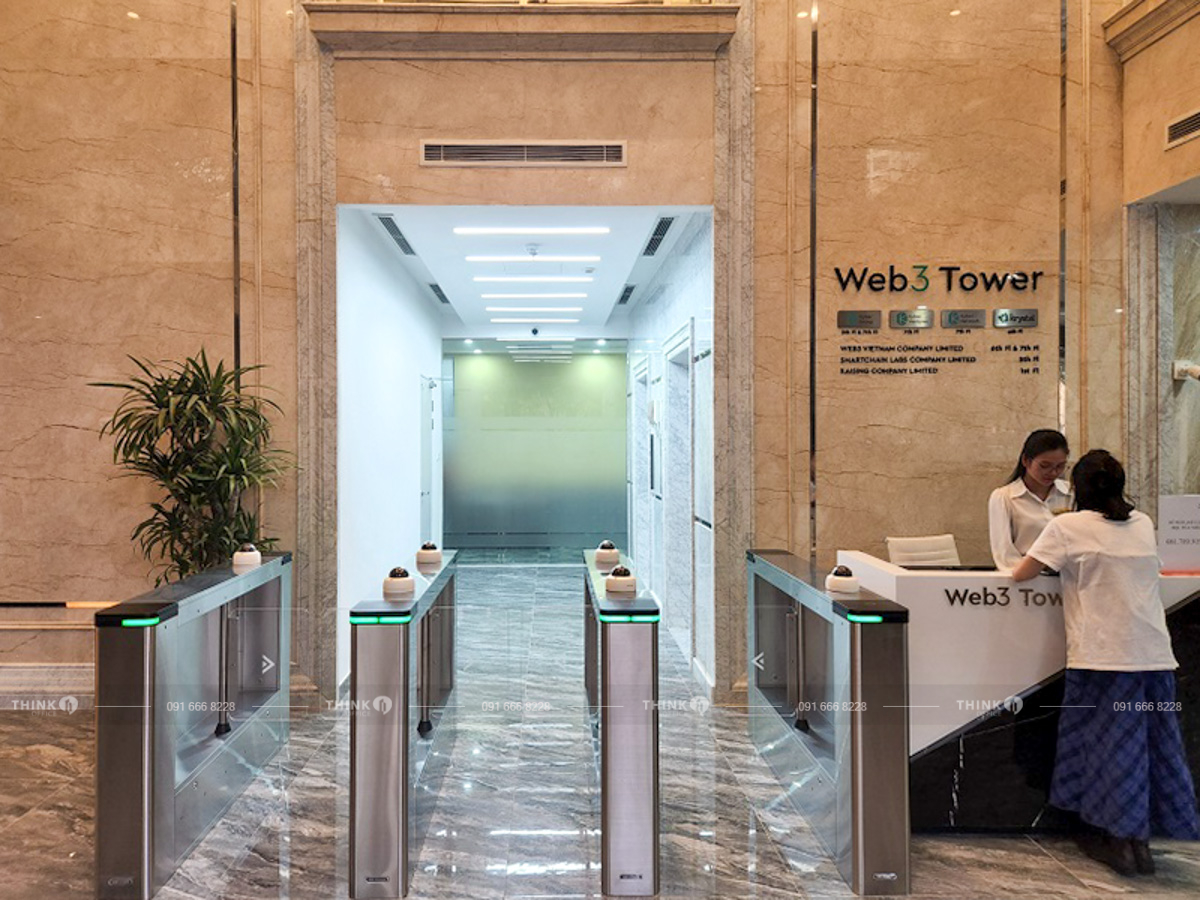 Khu vực sảnh toà nhà Web3 Tower