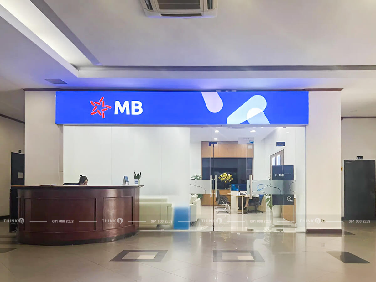 Khu vực sảnh văn phòng toà nhà Thông Tấn Xã Việt Nam