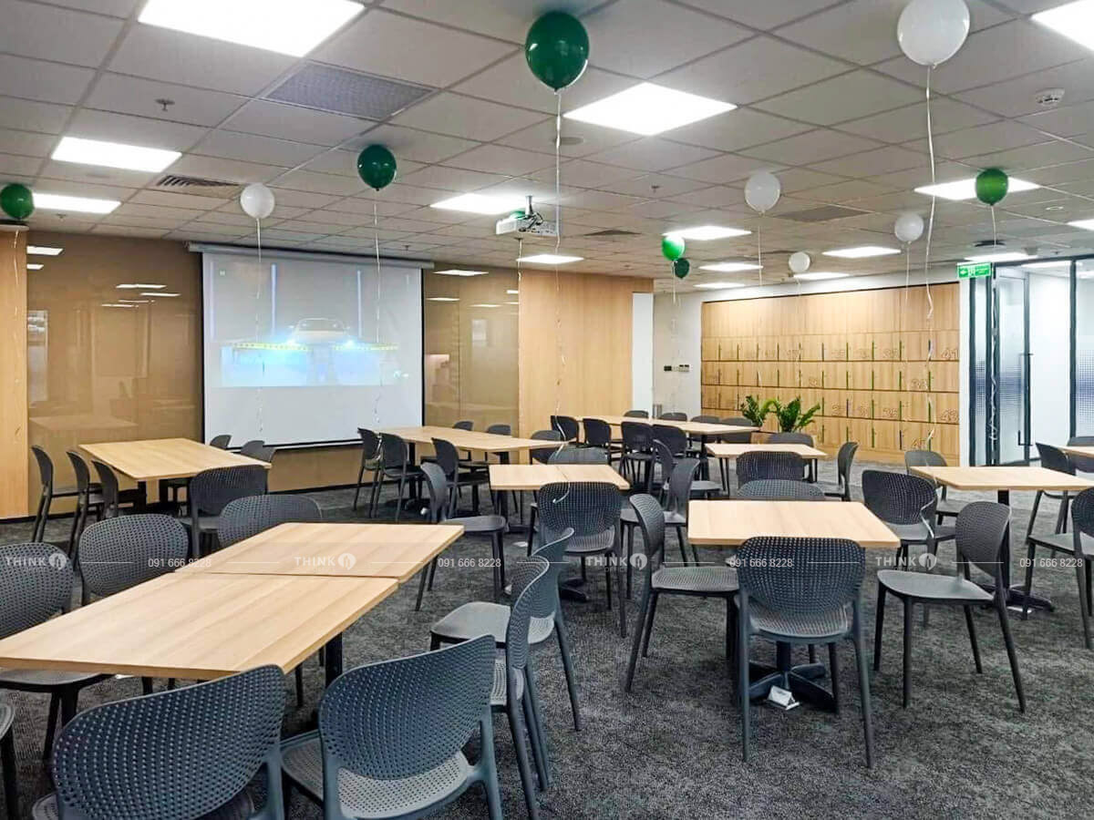 Khu vực văn phòng điển hình toà nhà Tecos Building