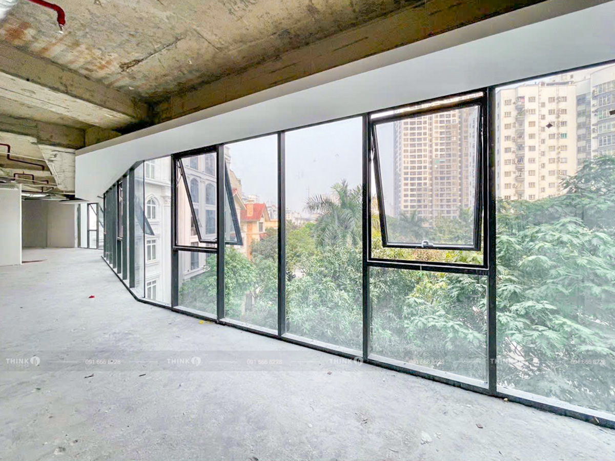 Mặt bằng văn phòng cho thuê điển hình toà nhà Web3 Tower