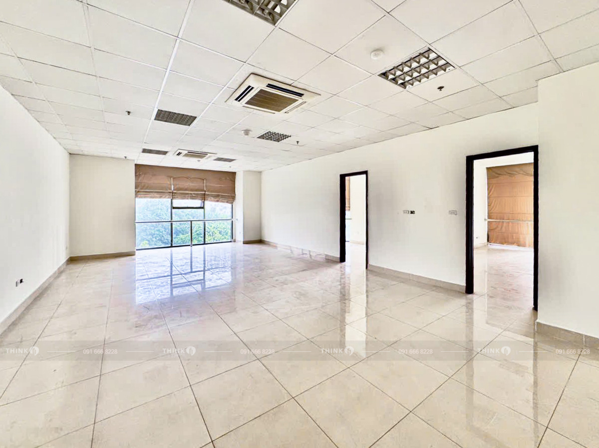 Mặt bằng văn phòng điển hình cho thuê toà nhà N03 T8 Ngoại Giao Đoàn