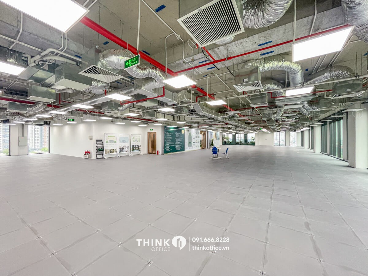 Mặt bằng văn phòng điển hình cho thuê toà nhà Oriental Square
