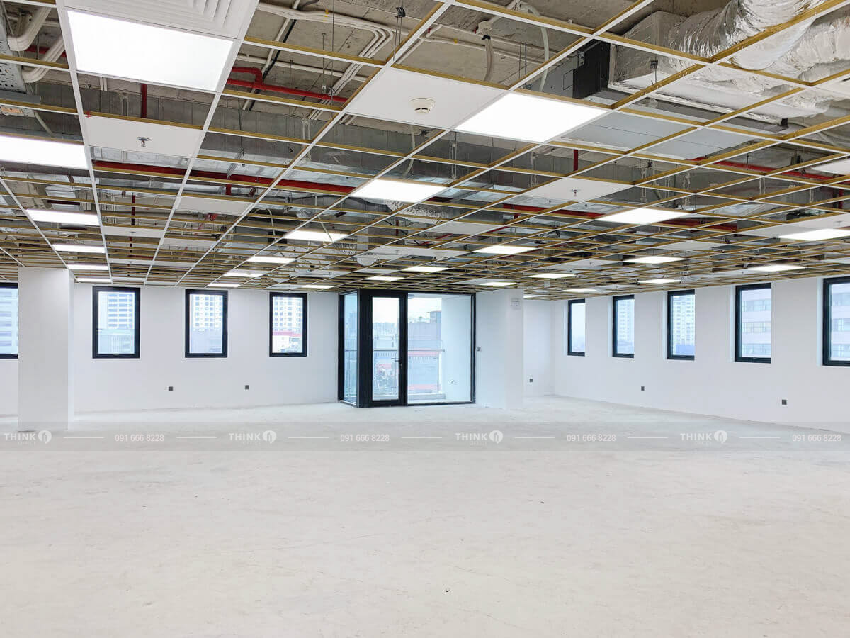 Mặt bằng văn phòng điển hình cho thuê toà nhà Tecos Building