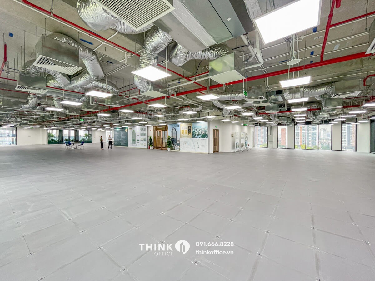 Mặt bằng văn phòng điển hình toà nhà Oriental Square KĐT Starlake