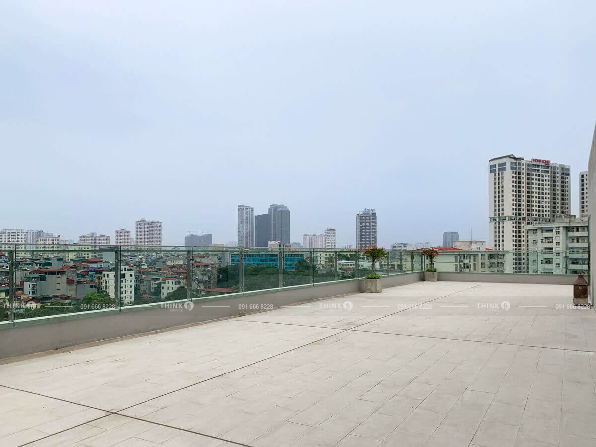 Tầng thượng toà nhà Tecos Building