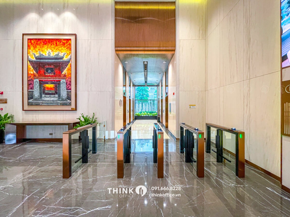 Trạm kiểm tra an ninh văn phòng toà nhà Oriental Square