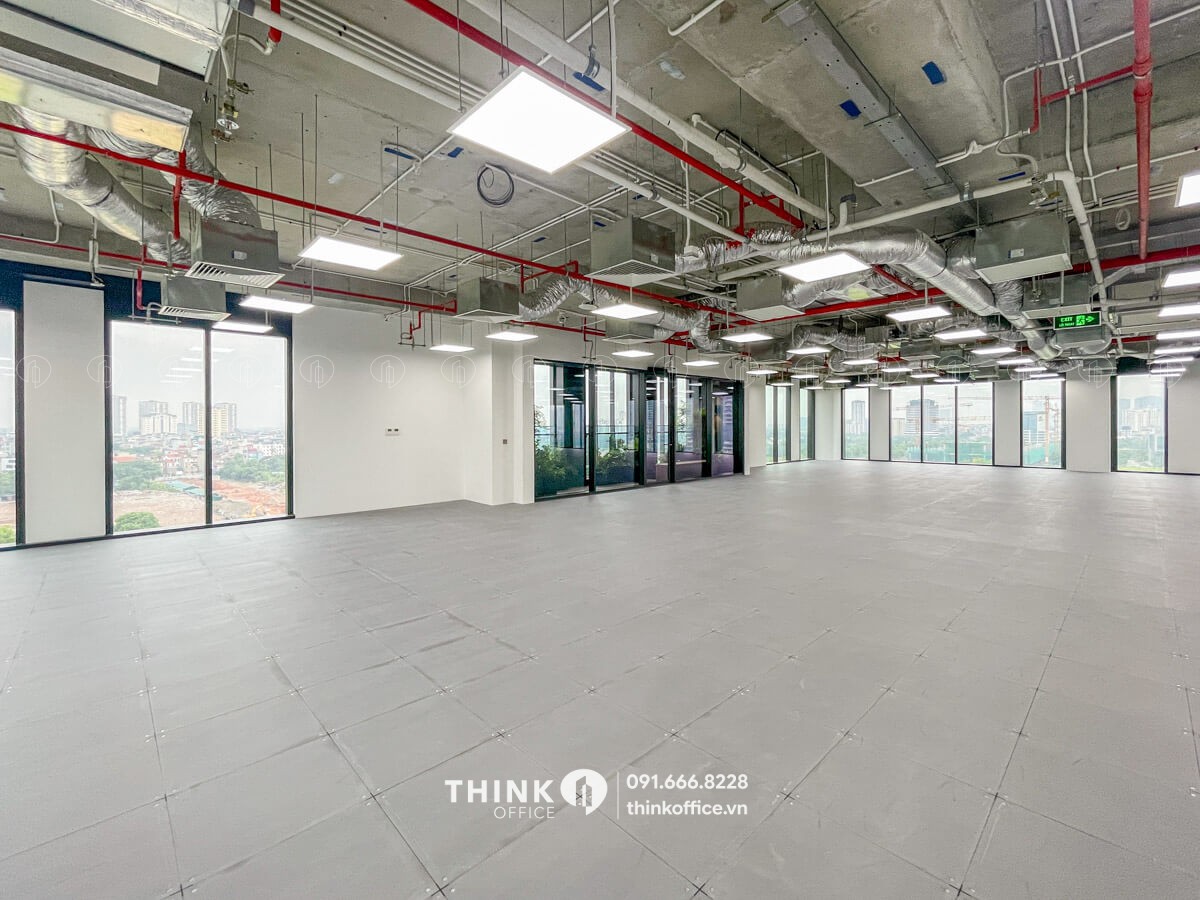 Văn phòng điển hình cho thuê Oriental Square KĐT Tây Hồ Tây