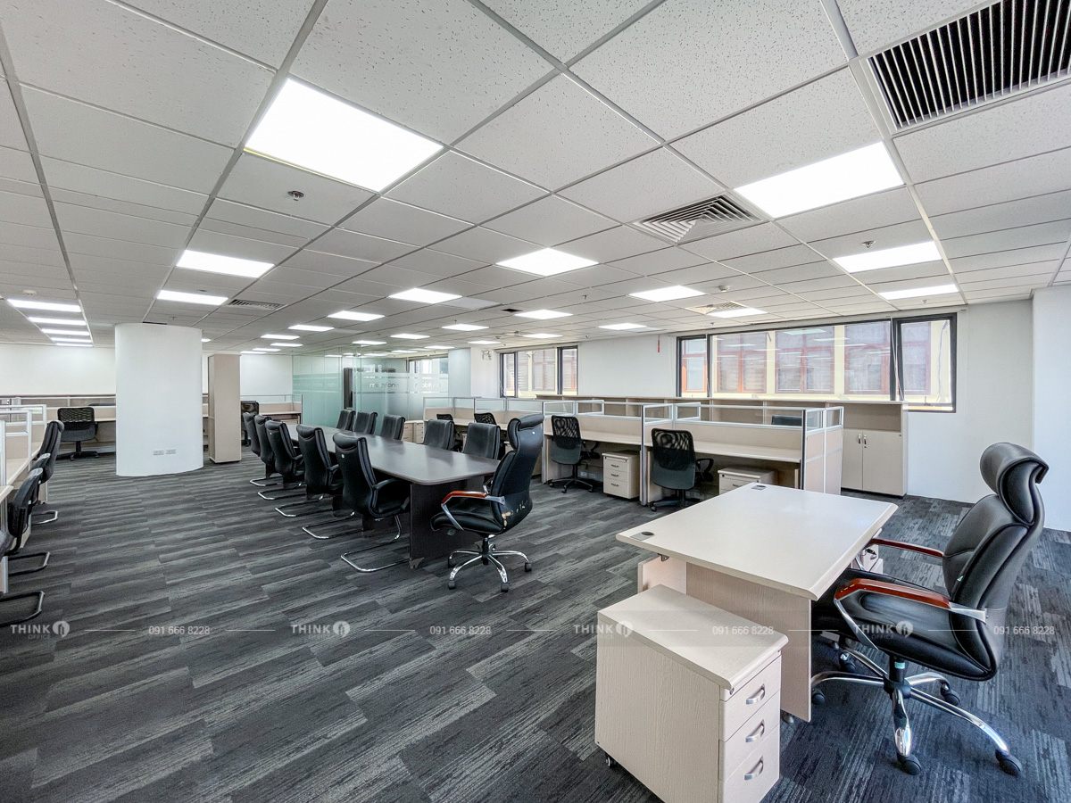 Mặt bằng văn phòng cho thuê điển hình TH Office Tower